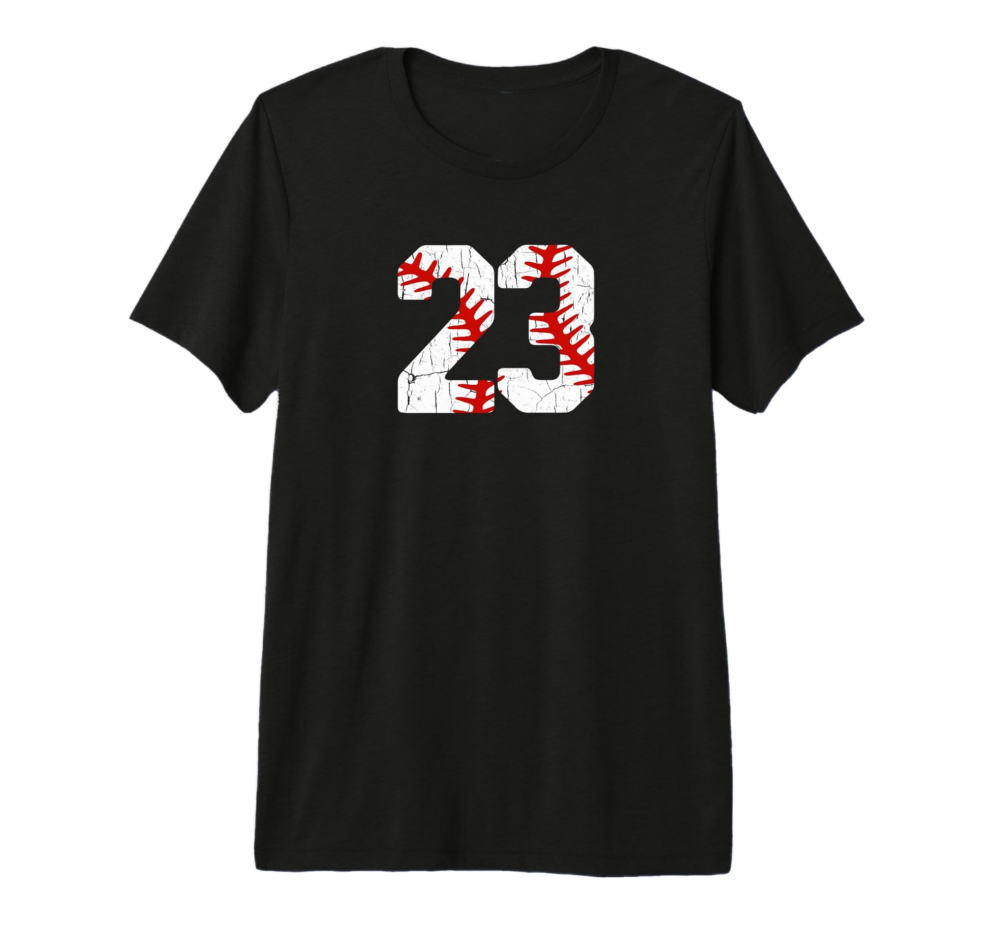 Baseball Player Jersey Number 23 23 T-Shirt - Fun Novelty Design Unisex - T-Shirt, Sweatshirt, Hoodie