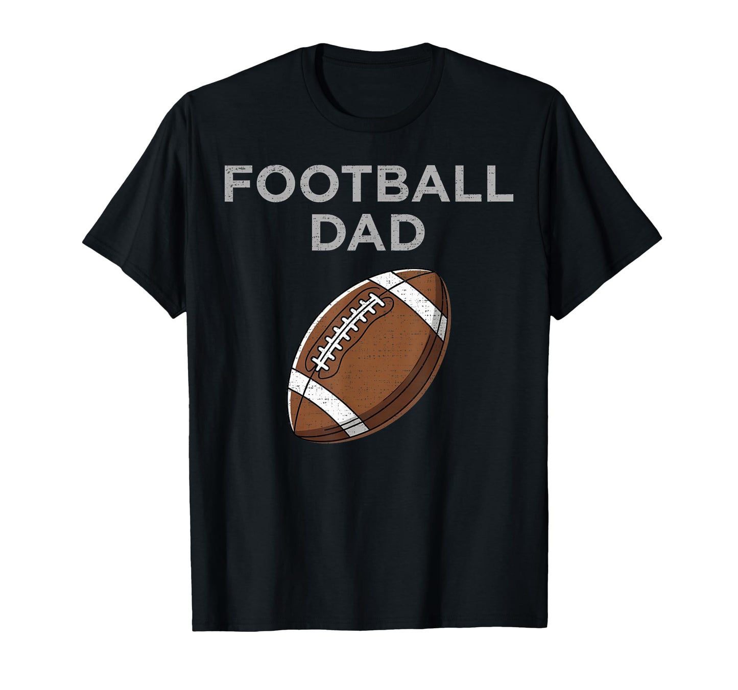 Football Dad American Football Ball Proud T-Shirt - Unique Graphic Unisex - T-Shirt, Sweatshirt, Hoodie