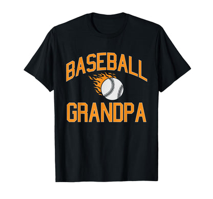 Baseball Grandpa T-Shirt - Casual Everyday Wear for Adults - T-Shirt, Sweatshirt, Hoodie
