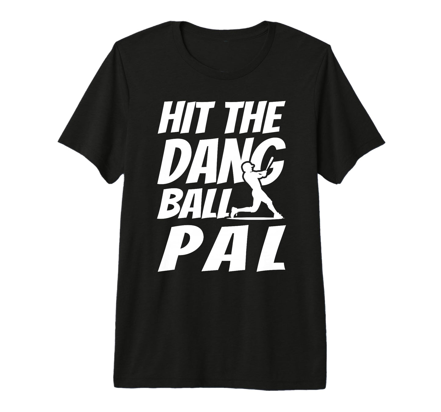 Hit Dang Ball Pal Sarcastic Funny T-Shirt - Fun Novelty Design Men Women - T-Shirt, Sweatshirt, Hoodie