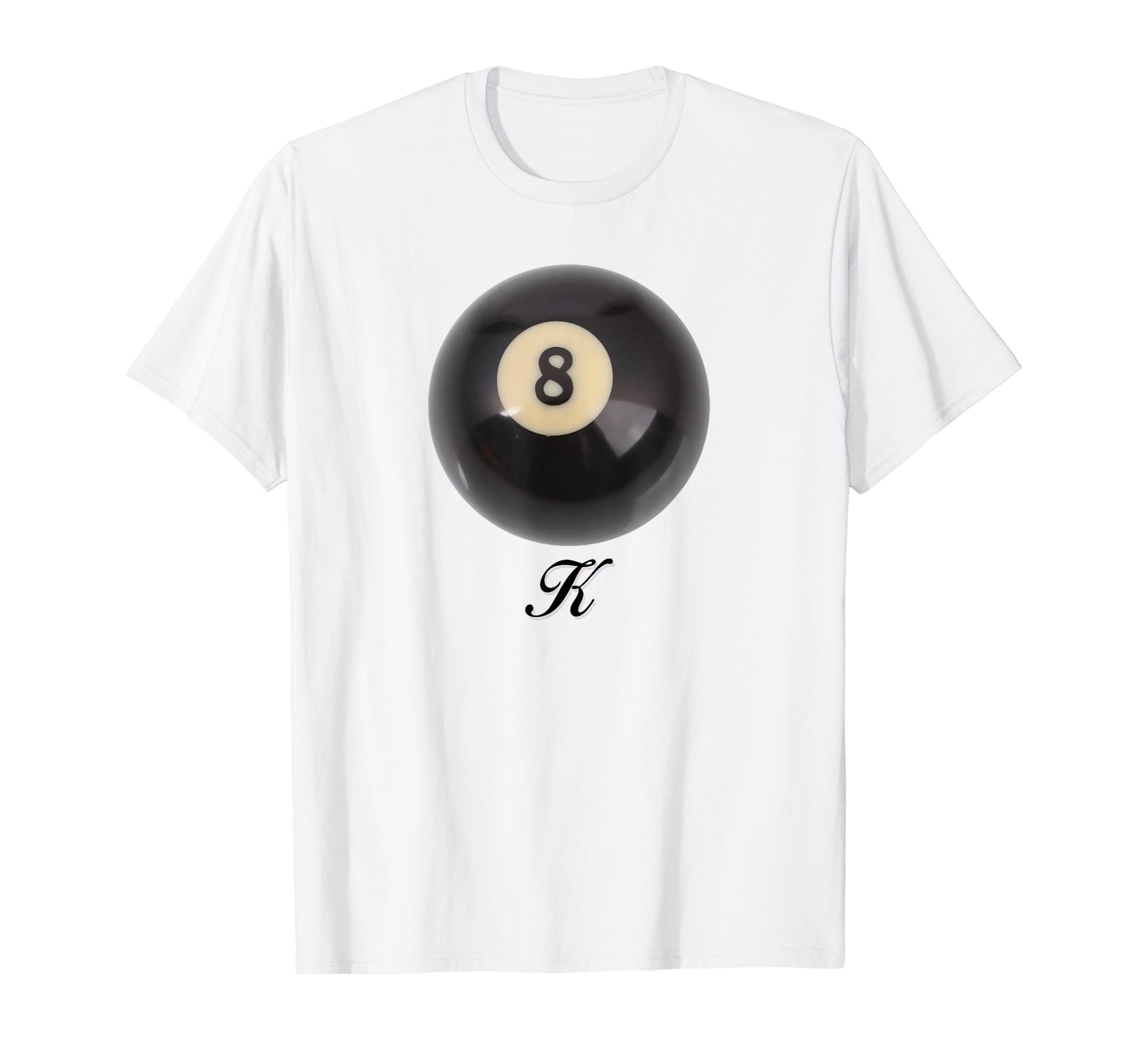 8 Ball K Coquette Girlcore Y2K Aesthetic T-Shirt - Unique Graphic Unisex - T-Shirt, Sweatshirt, Hoodie
