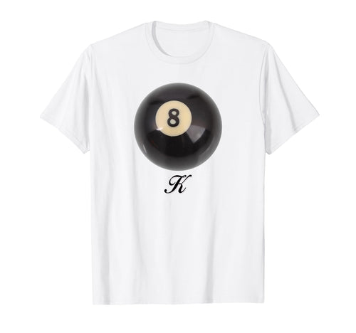 8 Ball K Coquette Girlcore Y2K Aesthetic T-Shirt - Unique Graphic Unisex - T-Shirt, Sweatshirt, Hoodie