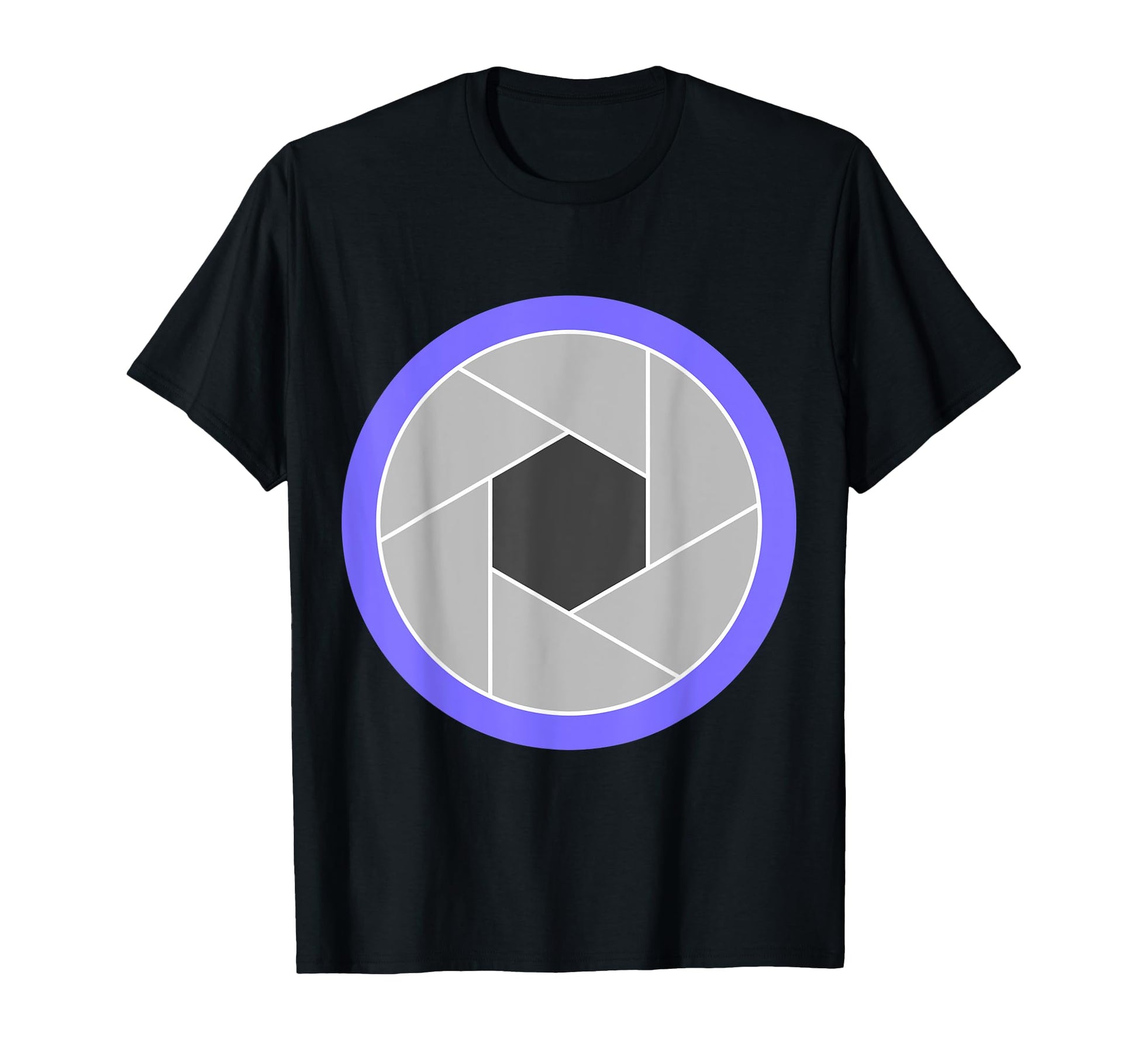Photography Aperture Camera Lens T-Shirt - Custom Art Print Men Women - T-Shirt, Sweatshirt, Hoodie