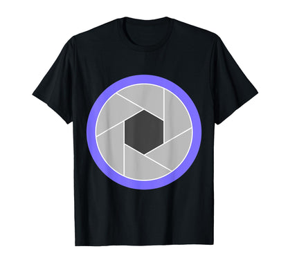Photography Aperture Camera Lens T-Shirt - Custom Art Print Men Women - T-Shirt, Sweatshirt, Hoodie