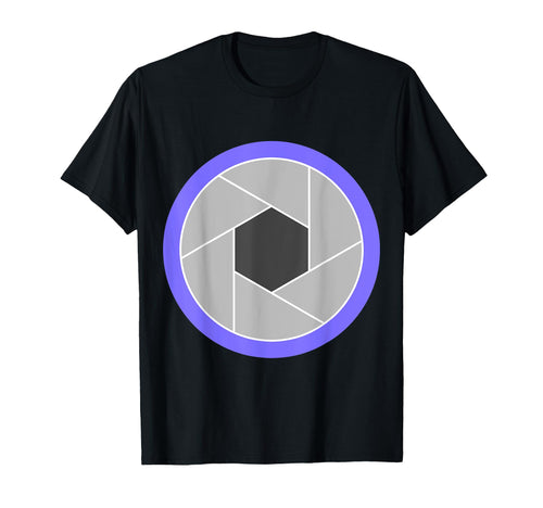 Photography Aperture Camera Lens T-Shirt - Custom Art Print Men Women - T-Shirt, Sweatshirt, Hoodie