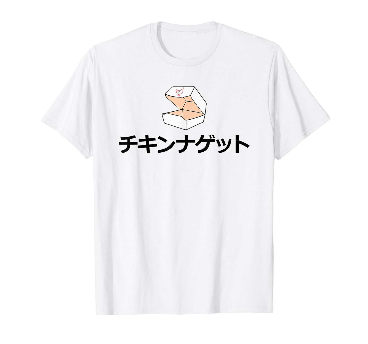 Chicken Nuggets Aesthetic Vaporwave T-Shirt - Custom Art Print Men Women - T-Shirt, Sweatshirt, Hoodie