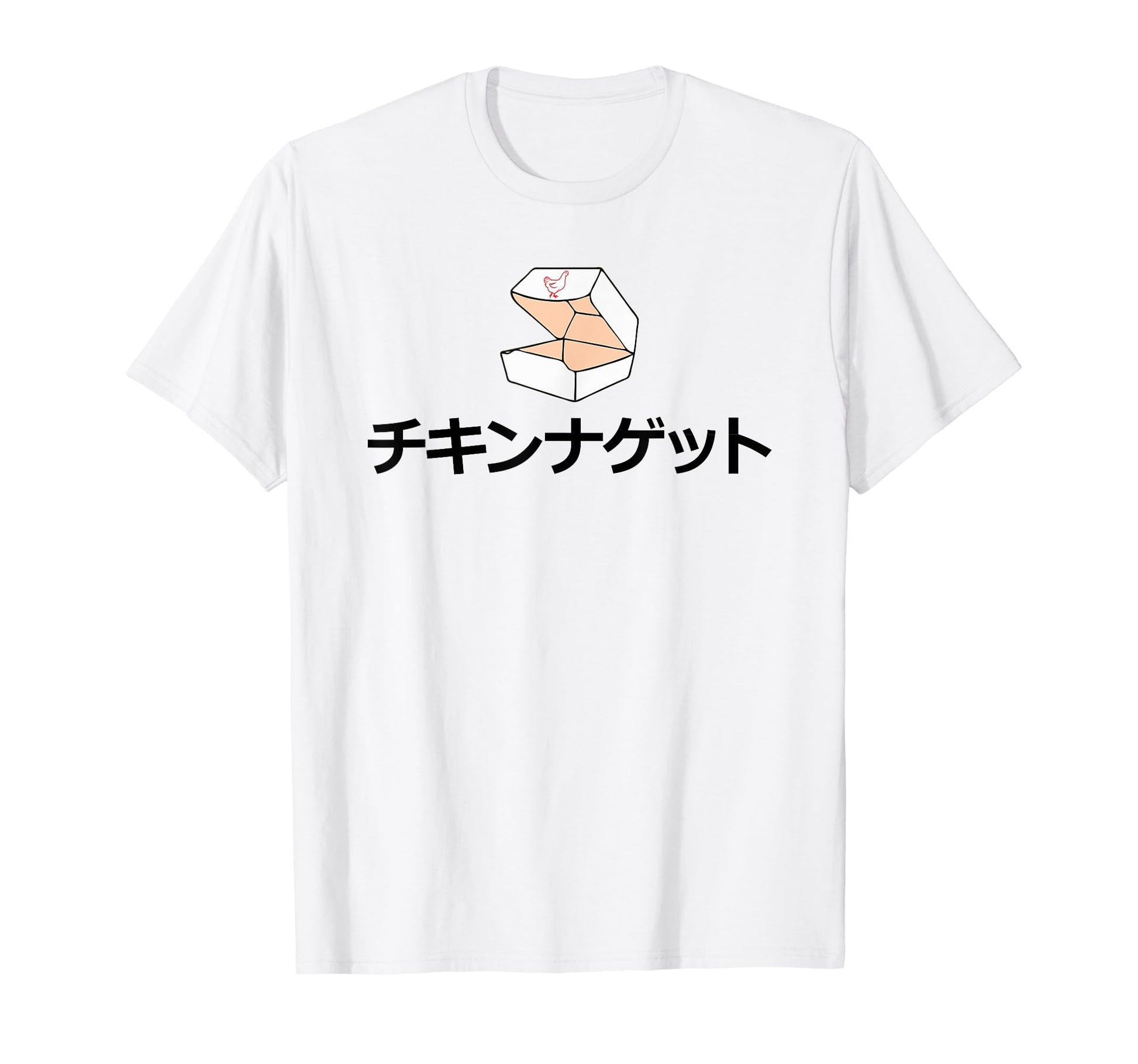 Chicken Nuggets Aesthetic Vaporwave T-Shirt - Custom Art Print Men Women - T-Shirt, Sweatshirt, Hoodie