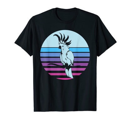 80S Synthwave Aesthetics Bird T-Shirt - Aesthetic Graphic for Adults - T-Shirt, Sweatshirt, Hoodie