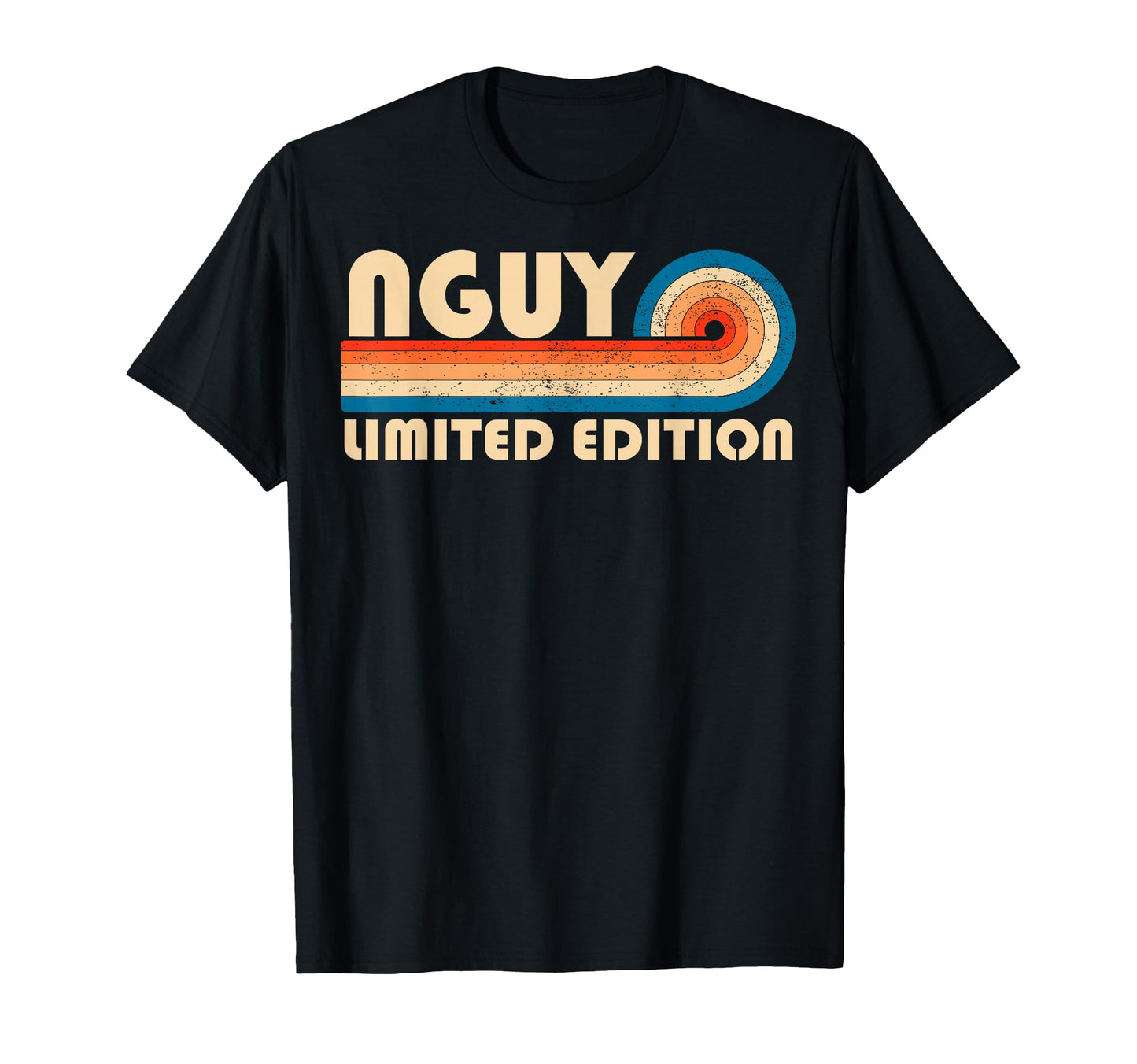 Nguy 70S 80S Sunset Stripe T-Shirt - Custom Art Print Men Women - T-Shirt, Sweatshirt, Hoodie