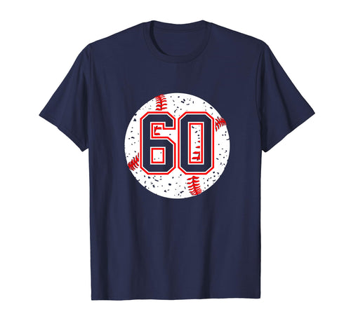 Baseball Number 60 Mom Show T-Shirt - Casual Everyday Wear Men Women - T-Shirt, Sweatshirt, Hoodie