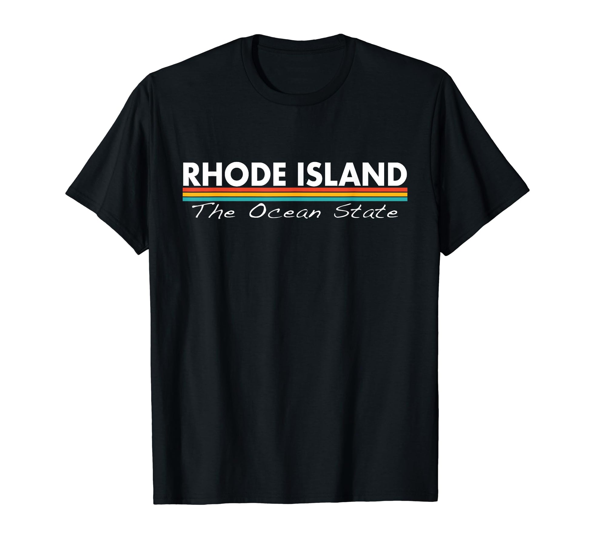 Rhode Island Stripes T-Shirt - Minimalist Print Unisex - T-Shirt, Sweatshirt, Hoodie