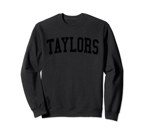 Taylors Sc Distressed Black Sweatshirt - Casual Everyday Wear Unisex - T-Shirt, Sweatshirt, Hoodie