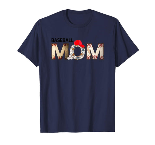 Baseball Mom Sports Enthusiast T-Shirt - Trendy Graphic Unisex - T-Shirt, Sweatshirt, Hoodie