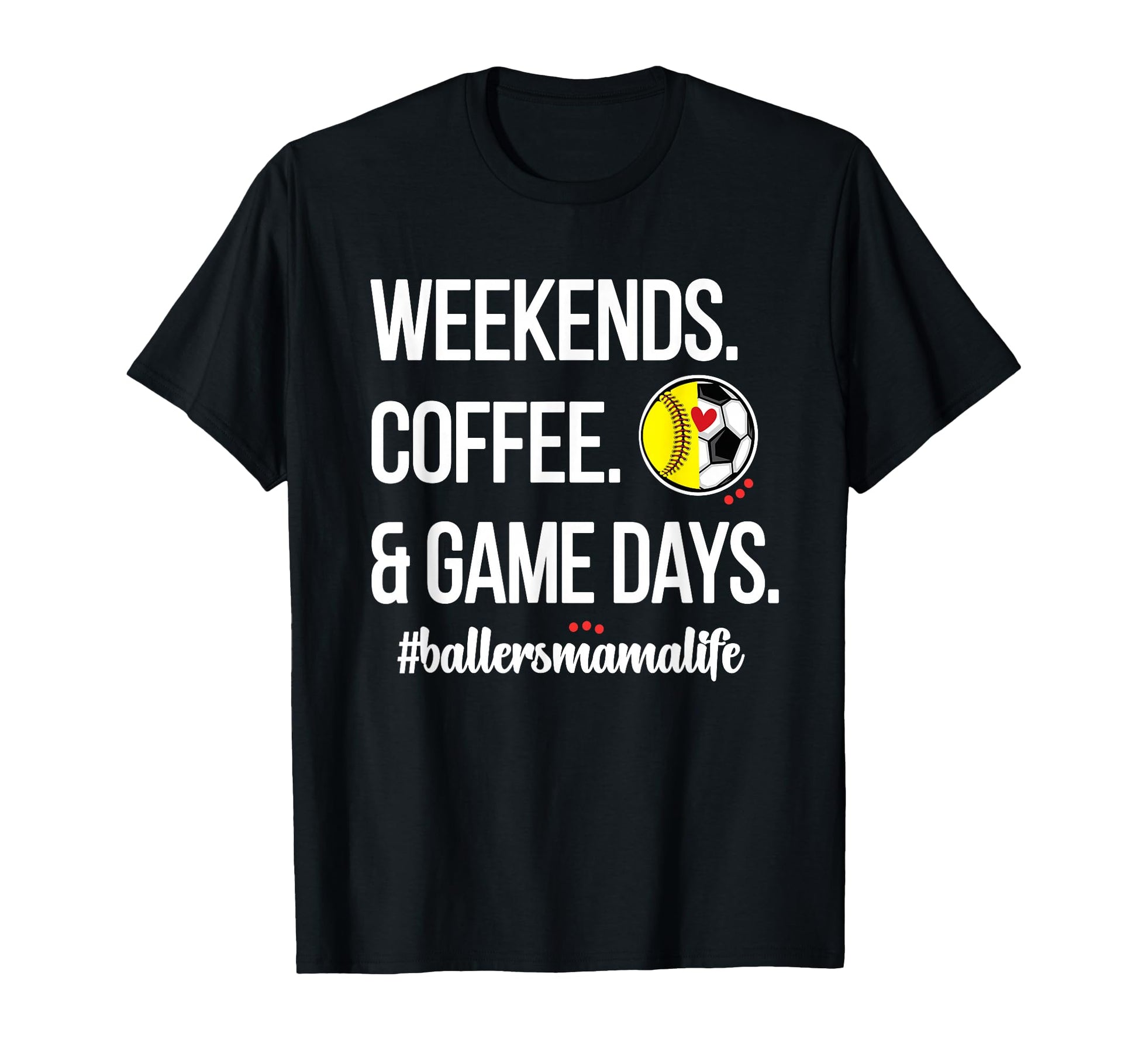 Softball Soccer Mom Game Day Proud Ball T-Shirt - Aesthetic Graphic Unisex - T-Shirt, Sweatshirt, Hoodie