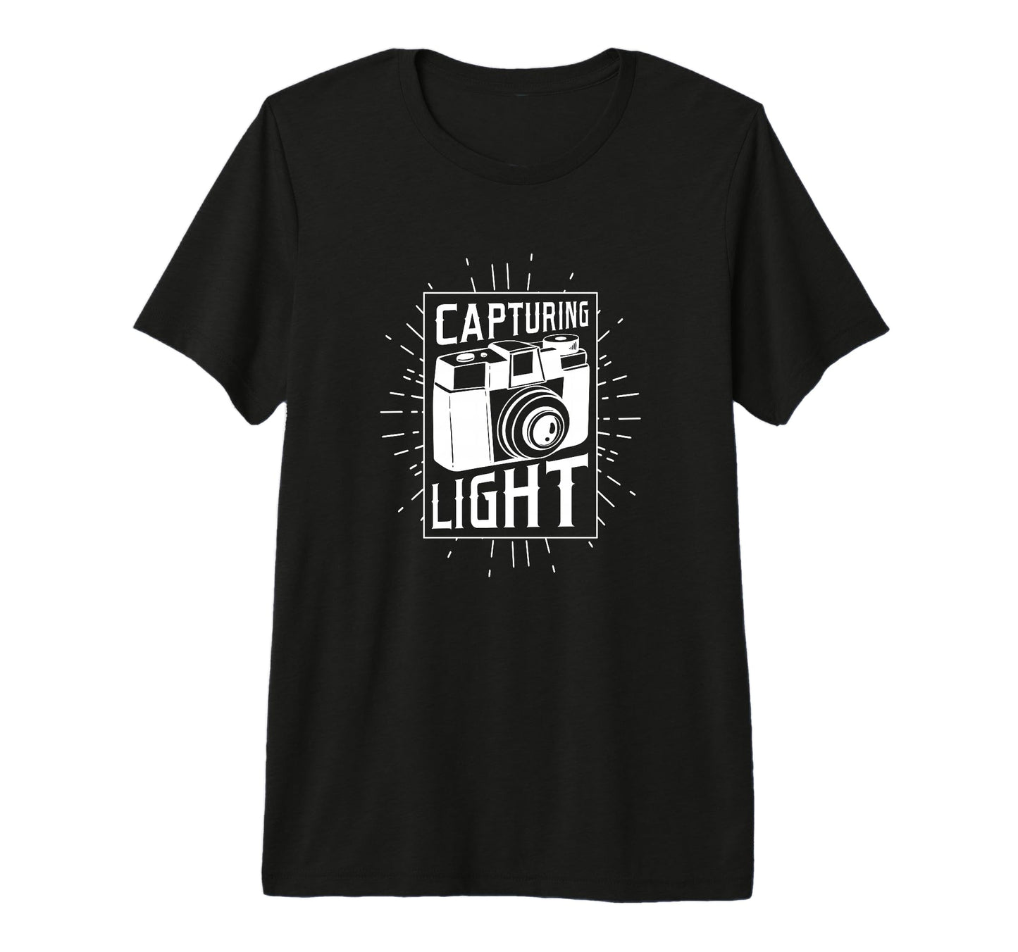 Dslr Photography Capturing Light Photo T-Shirt - Graphic Print Unisex - T-Shirt, Sweatshirt, Hoodie