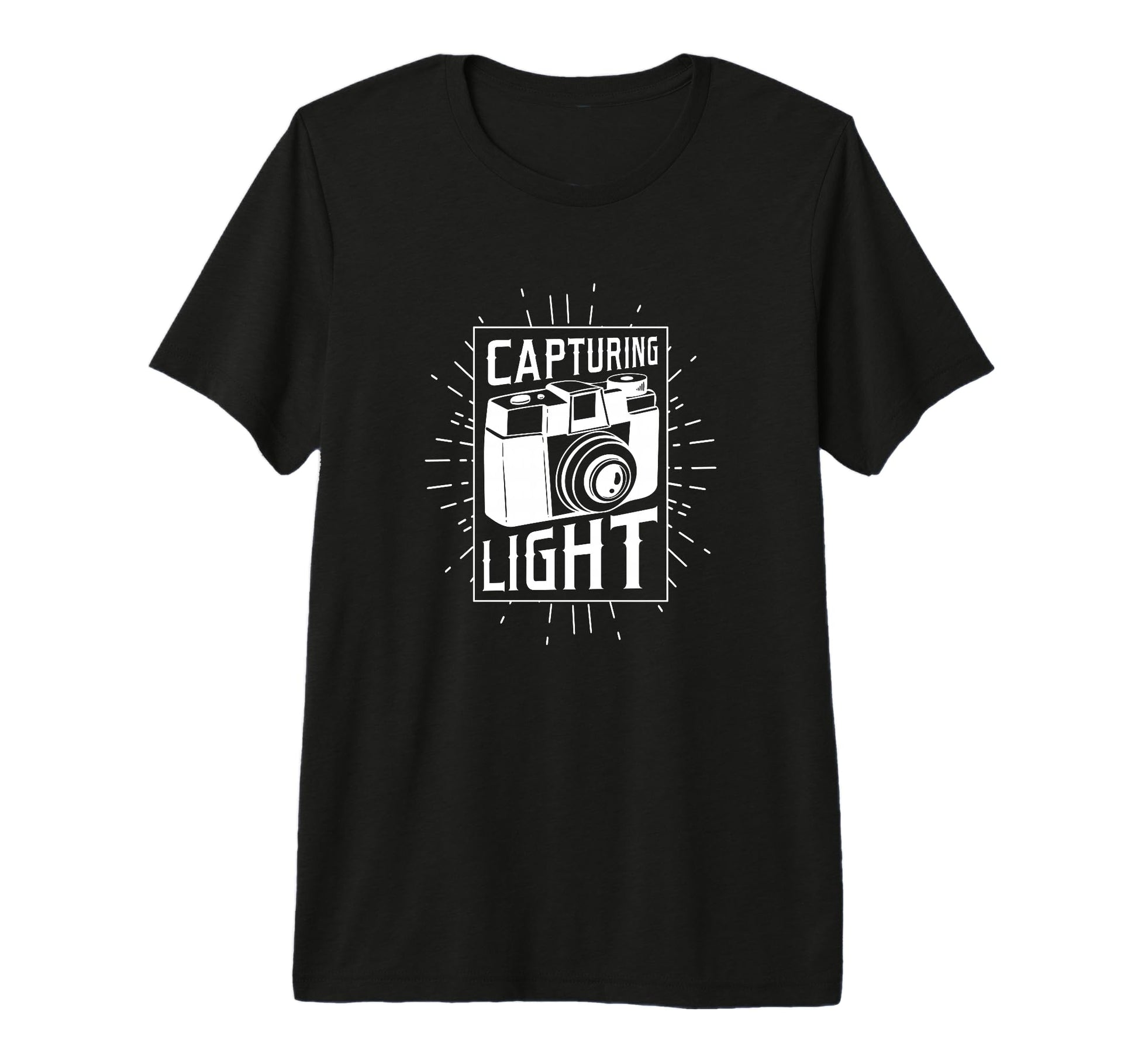 Dslr Photography Capturing Light Photo T-Shirt - Graphic Print Unisex - T-Shirt, Sweatshirt, Hoodie