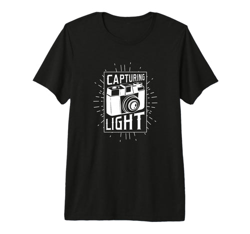 Dslr Photography Capturing Light Photo T-Shirt - Graphic Print Unisex - T-Shirt, Sweatshirt, Hoodie