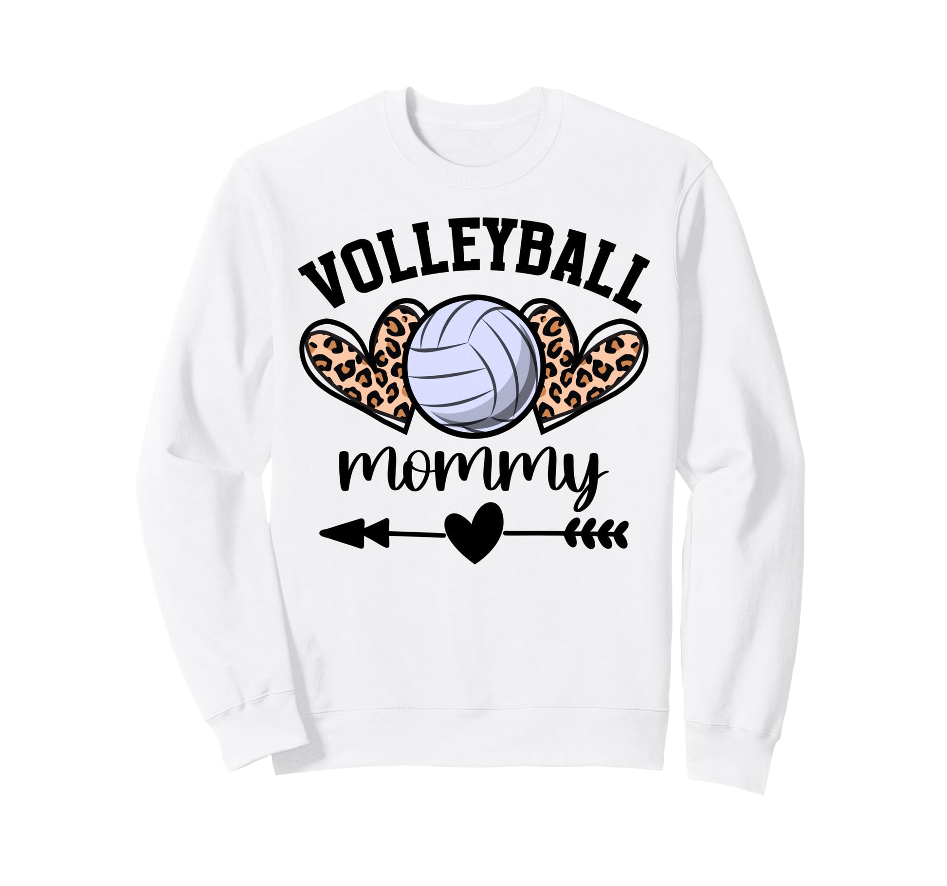 Volleyball Mom Womens Volleyball Sweatshirt - Novelty Apparel for Adults - T-Shirt, Sweatshirt, Hoodie