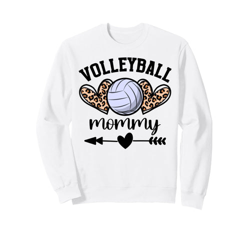 Volleyball Mom Womens Volleyball Sweatshirt - Novelty Apparel for Adults - T-Shirt, Sweatshirt, Hoodie