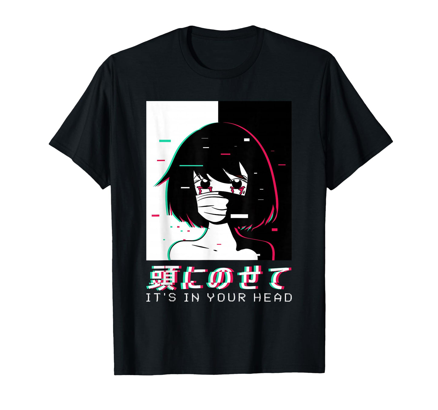 Japanese Aesthetic Vaporwave Waifu Anime T-Shirt - Graphic Print Men Women - T-Shirt, Sweatshirt, Hoodie