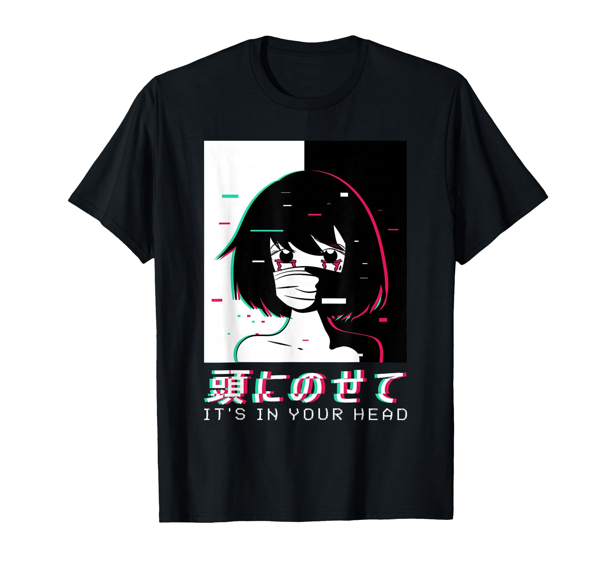 Japanese Aesthetic Vaporwave Waifu Anime T-Shirt - Graphic Print Men Women - T-Shirt, Sweatshirt, Hoodie