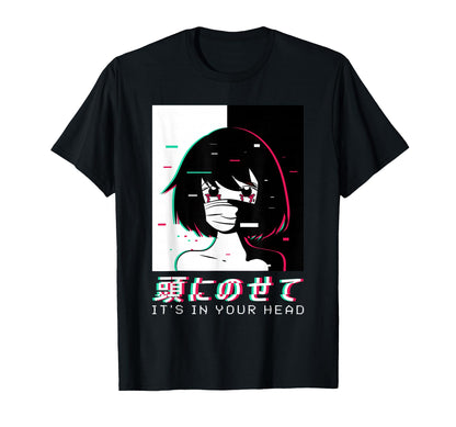 Japanese Aesthetic Vaporwave Waifu Anime T-Shirt - Graphic Print Men Women - T-Shirt, Sweatshirt, Hoodie