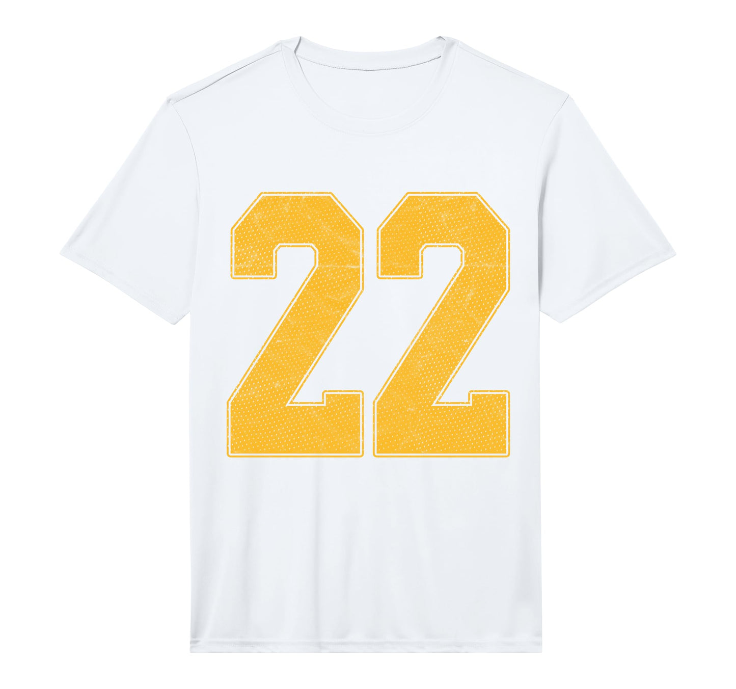 Number 22 Numbered Uniform Sports T-Shirt - Casual Everyday Wear Unisex - T-Shirt, Sweatshirt, Hoodie
