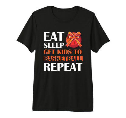 Game Day Basketball Mom Tri Blend T-Shirt - Novelty Apparel Unisex - T-Shirt, Sweatshirt, Hoodie