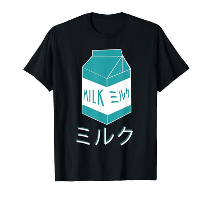 Aesthetic Milk Carton Gift Vaporwave T-Shirt - Novelty Apparel for Adults - T-Shirt, Sweatshirt, Hoodie