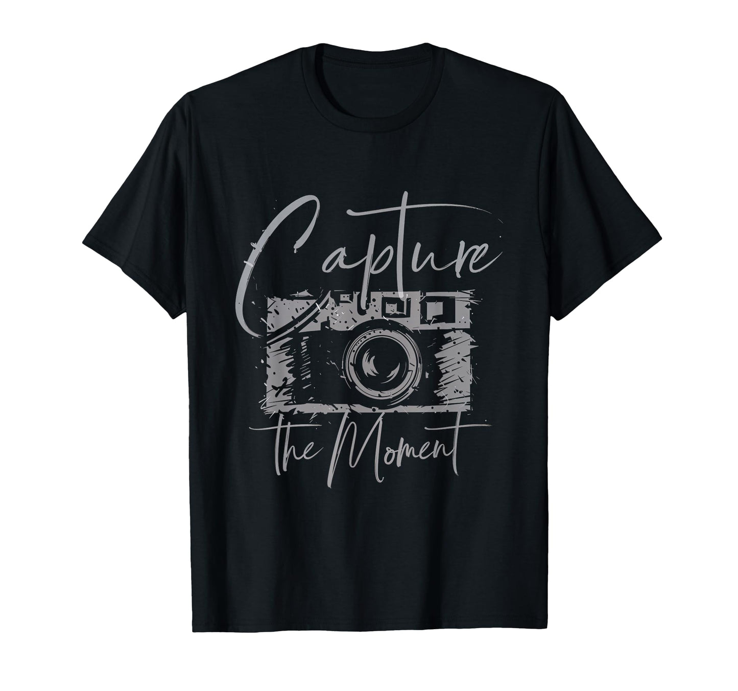 Capture Moment Photography Camera Snap T-Shirt - Minimalist Print Unisex - T-Shirt, Sweatshirt, Hoodie