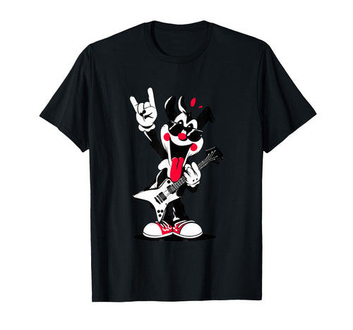 Funny Cartoon Character Rock T-Shirt - Casual Everyday Wear Men Women - T-Shirt, Sweatshirt, Hoodie