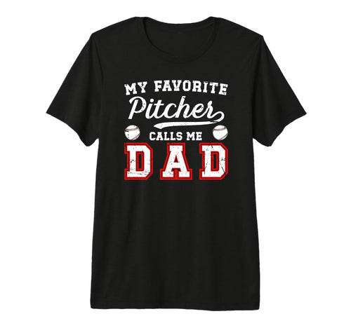Mens My Favorite Baseball Pitcher T-Shirt - Fun Novelty Design for Adults - T-Shirt, Sweatshirt, Hoodie