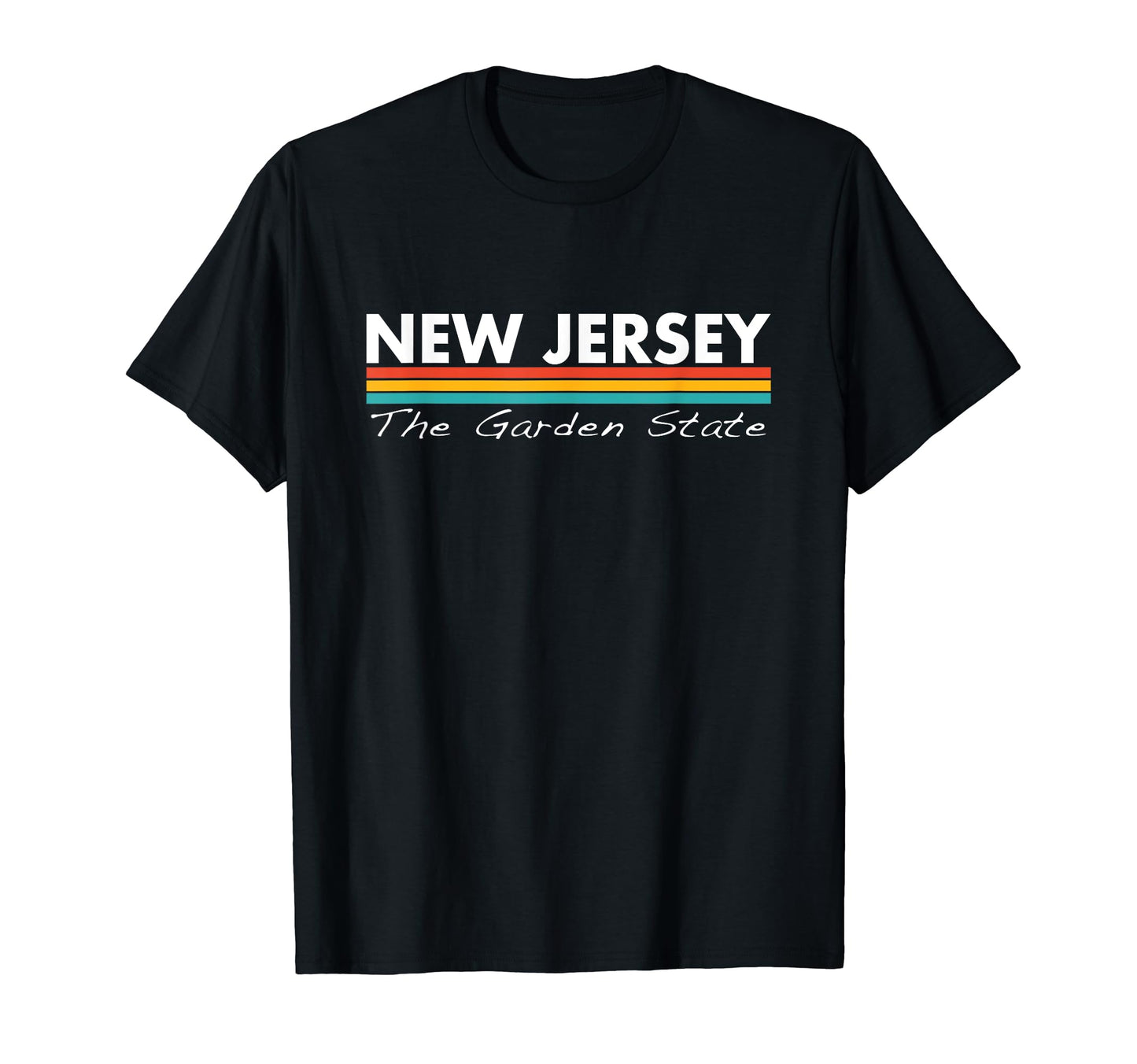 New Jersey Nj Stripes T-Shirt - Graphic Print Unisex - T-Shirt, Sweatshirt, Hoodie