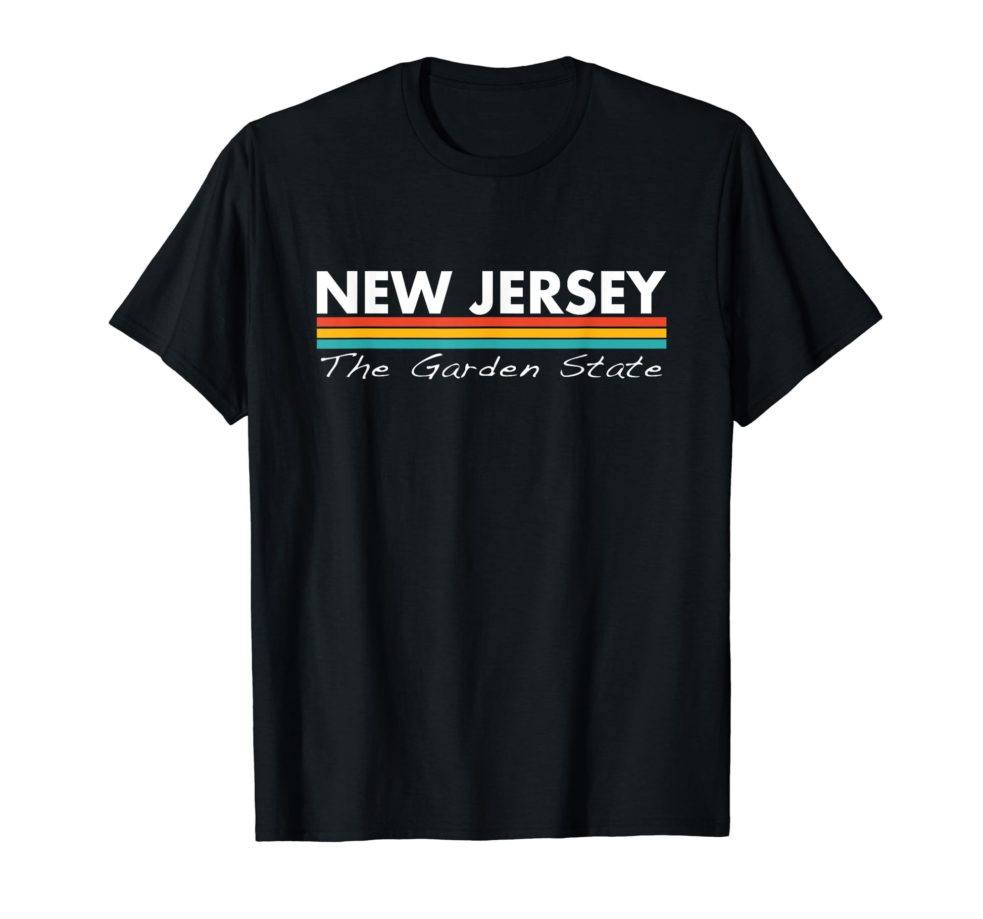 New Jersey Nj Stripes T-Shirt - Graphic Print Unisex - T-Shirt, Sweatshirt, Hoodie