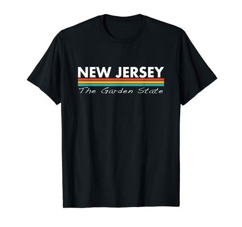 New Jersey Nj Stripes T-Shirt - Graphic Print Unisex - T-Shirt, Sweatshirt, Hoodie