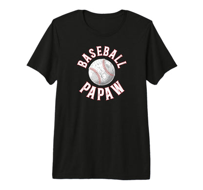 Mens Baseball Papaw Proud Papaw T-Shirt - Graphic Print for Adults - T-Shirt, Sweatshirt, Hoodie