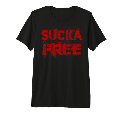 Hip Hop Fresh Sucka Free Old School T-Shirt - Novelty Apparel for Adults - T-Shirt, Sweatshirt, Hoodie