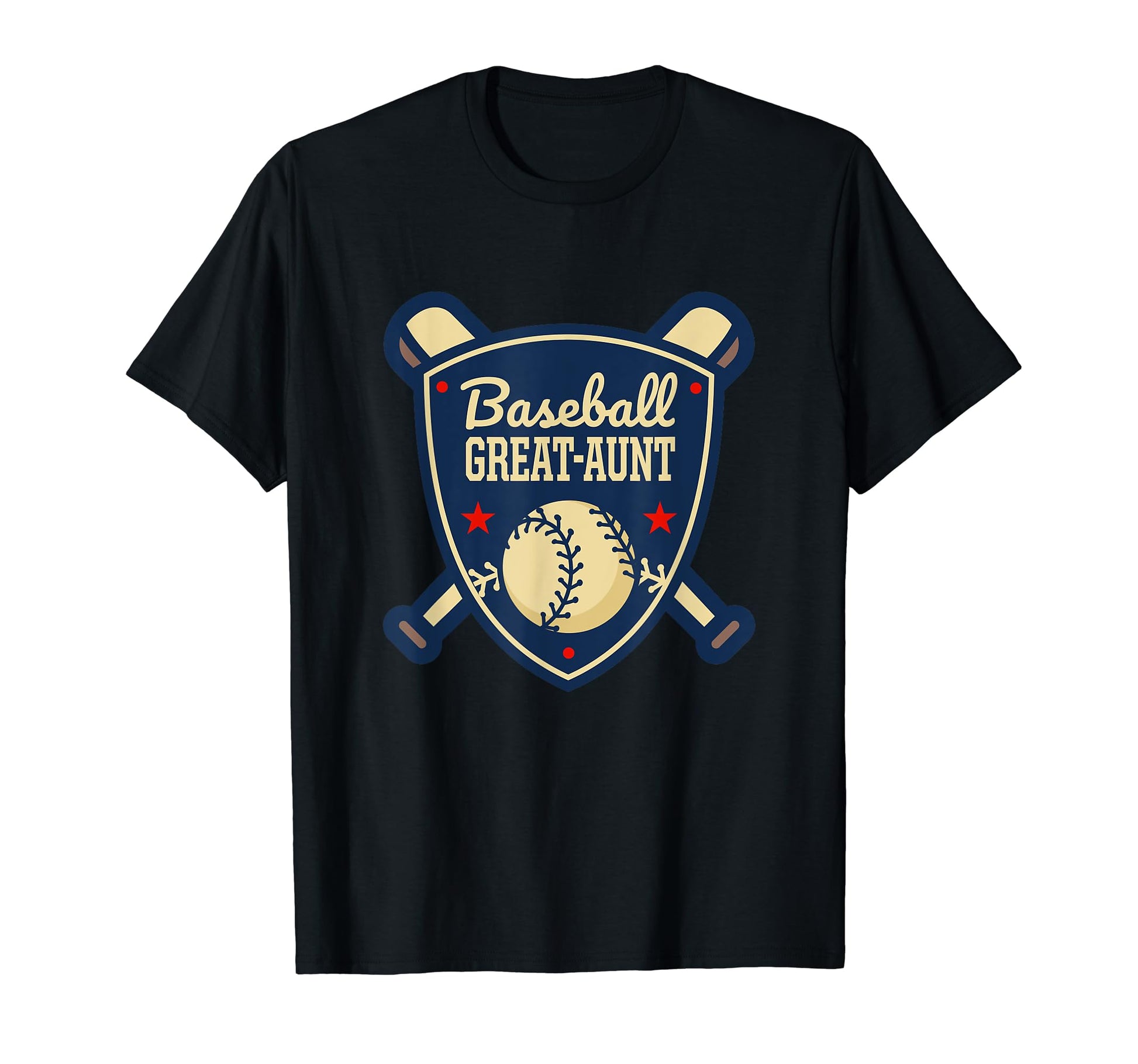 Baseball Great Aunt Matching Family T-Shirt - Graphic Print for Adults - T-Shirt, Sweatshirt, Hoodie