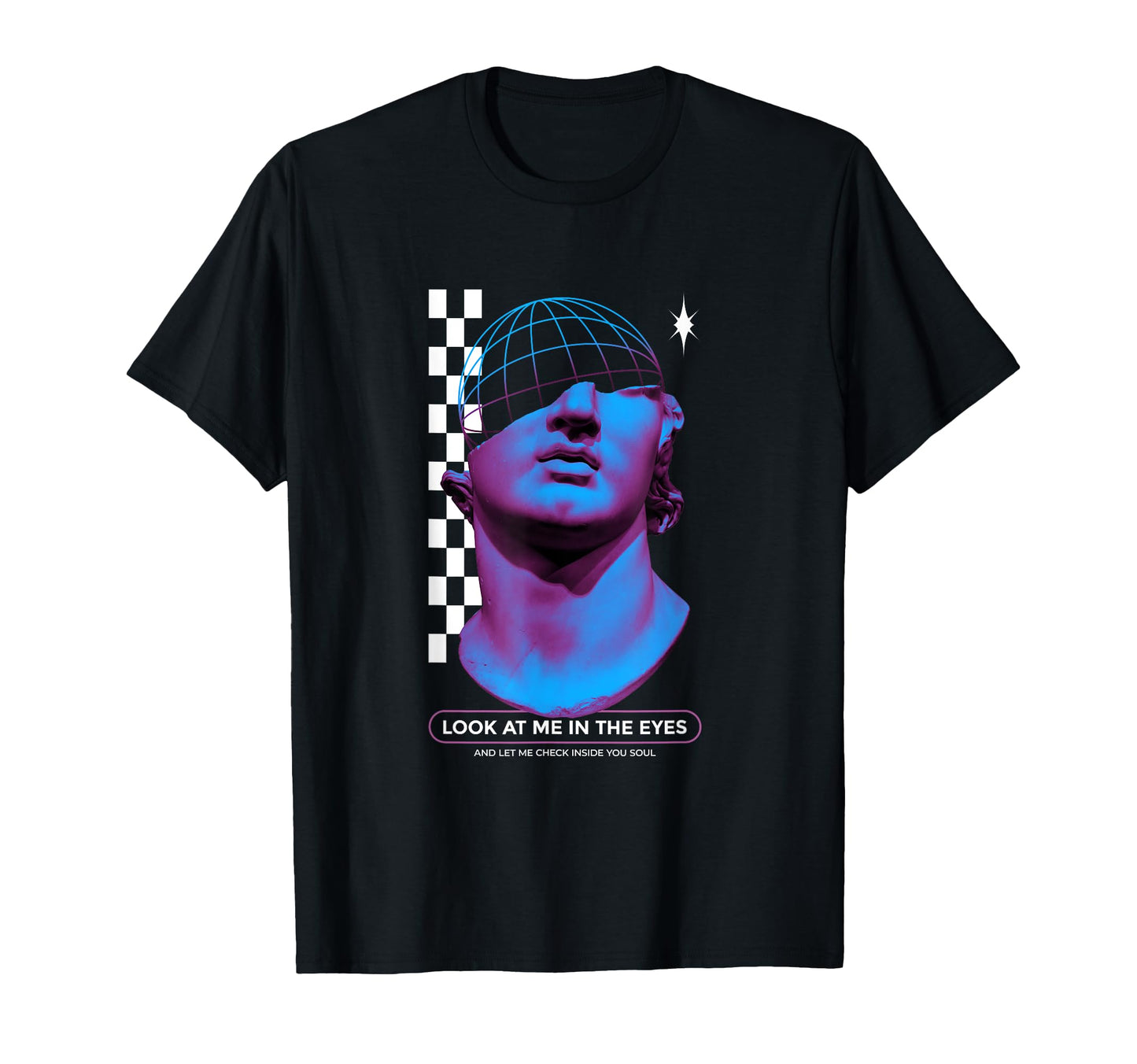 Vaporwave Bust Aesthetic T-Shirt - Graphic Print Unisex - T-Shirt, Sweatshirt, Hoodie