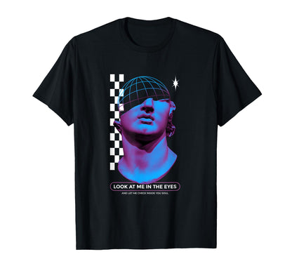 Vaporwave Bust Aesthetic T-Shirt - Graphic Print Unisex - T-Shirt, Sweatshirt, Hoodie