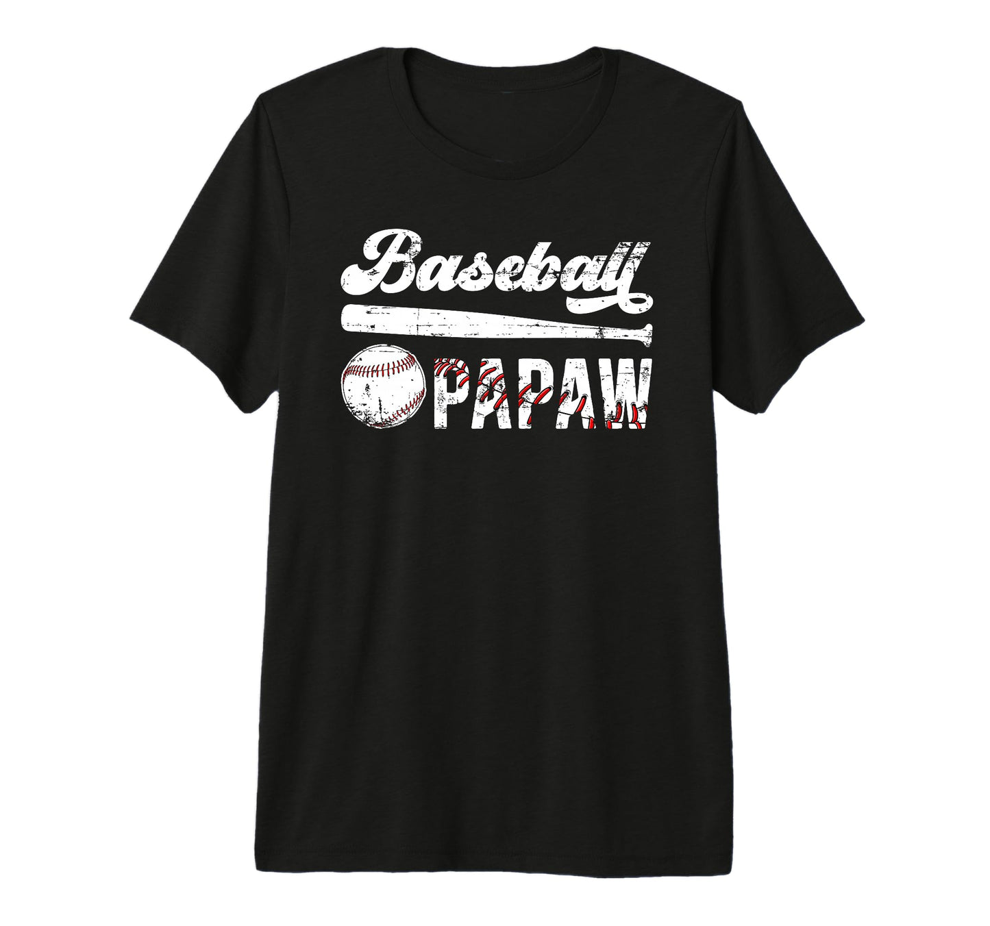 Mens Baseball Papaw Grandpa Papaw T-Shirt - Casual Everyday Wear Men Women - T-Shirt, Sweatshirt, Hoodie