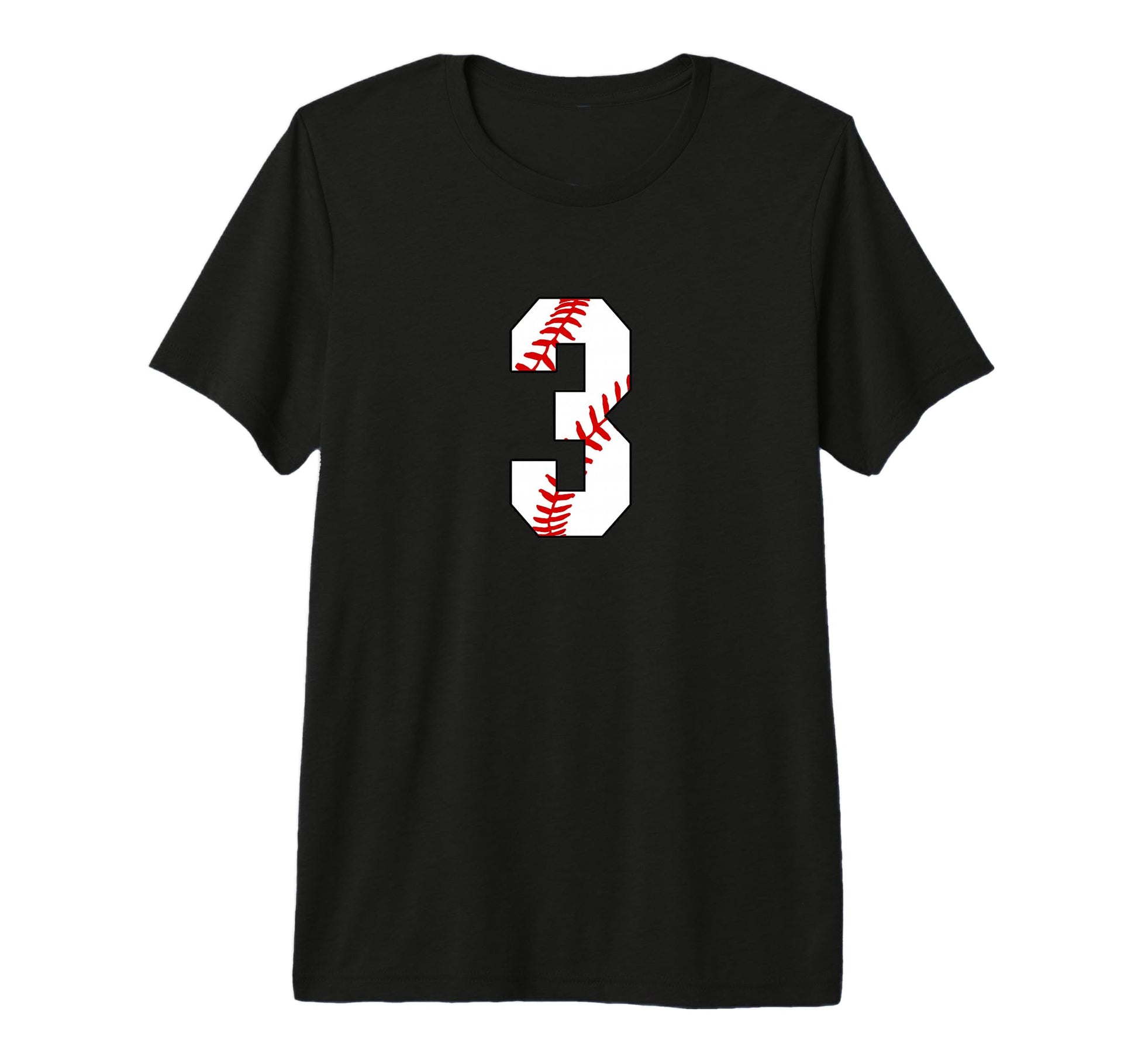 3 Baseball Laces Baseball Player Mom T-Shirt - Graphic Print for Adults - T-Shirt, Sweatshirt, Hoodie