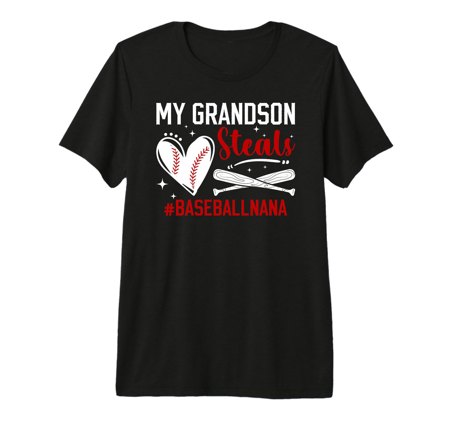 Baseball Nana Grandma Funny Nana T-Shirt - Aesthetic Graphic Unisex - T-Shirt, Sweatshirt, Hoodie