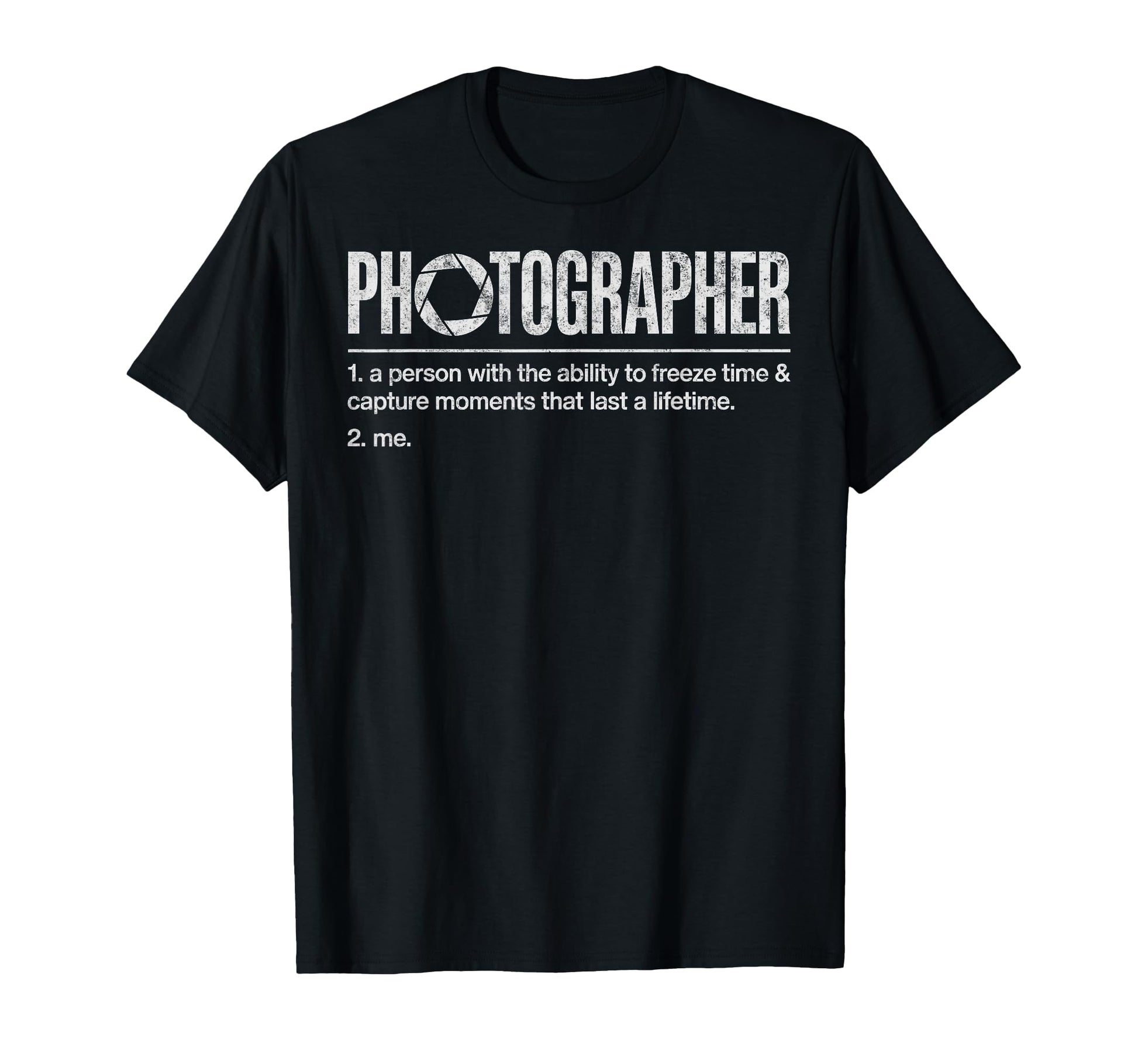 Photographer Definition Photography T-Shirt - Custom Art Print Unisex - T-Shirt, Sweatshirt, Hoodie