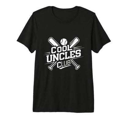 Mens Baseball Uncle Uncles Club Tri T-Shirt - Custom Art Print for Adults - T-Shirt, Sweatshirt, Hoodie