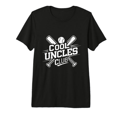Mens Baseball Uncle Uncles Club Tri T-Shirt - Custom Art Print for Adults - T-Shirt, Sweatshirt, Hoodie