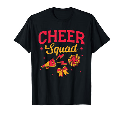 Cheerleader Mom Cheerleading Cheer Squad T-Shirt - Graphic Print Men Women - T-Shirt, Sweatshirt, Hoodie
