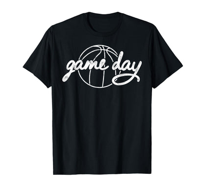 Game Day Vibes Basketball Player Fan T-Shirt - Aesthetic Graphic Men Women - T-Shirt, Sweatshirt, Hoodie