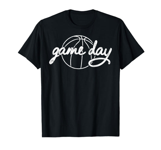Game Day Vibes Basketball Player Fan T-Shirt - Aesthetic Graphic Men Women - T-Shirt, Sweatshirt, Hoodie