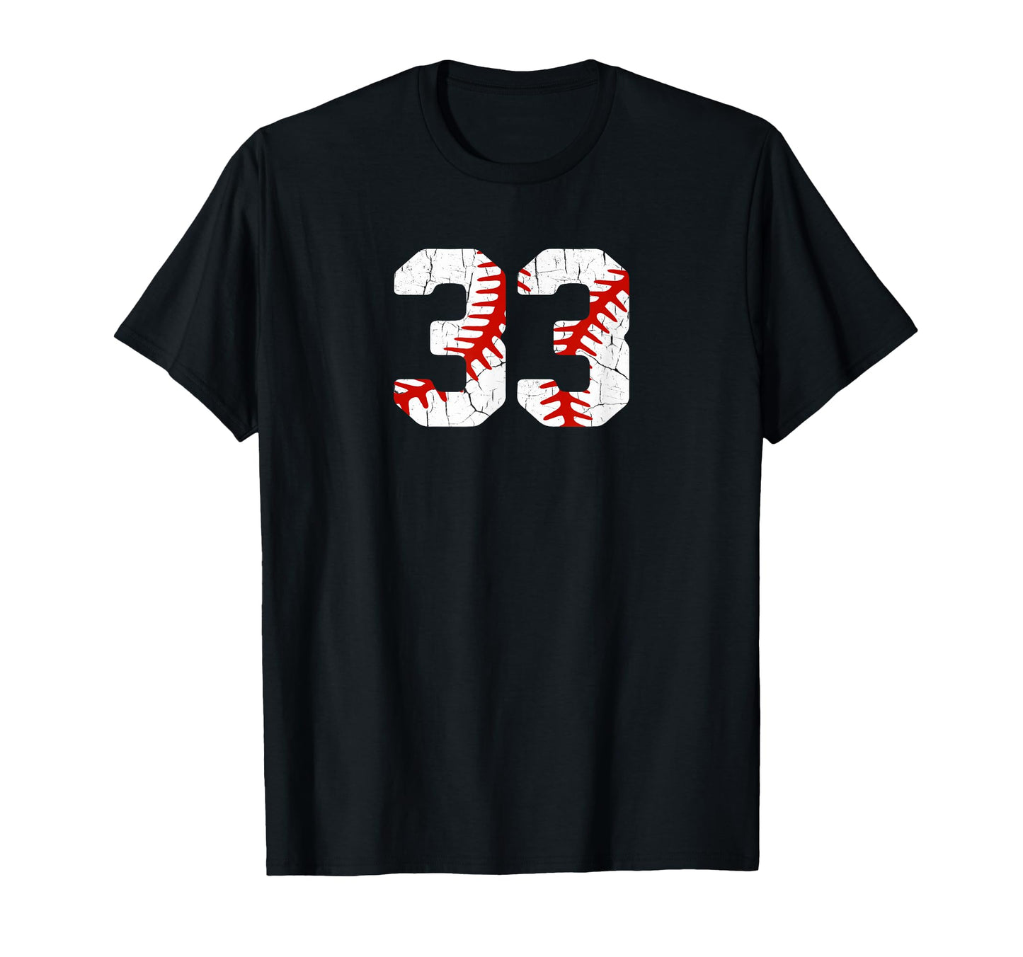 Baseball Player Jersey Number 33 33 Proud T-Shirt - Trendy Graphic Unisex - T-Shirt, Sweatshirt, Hoodie
